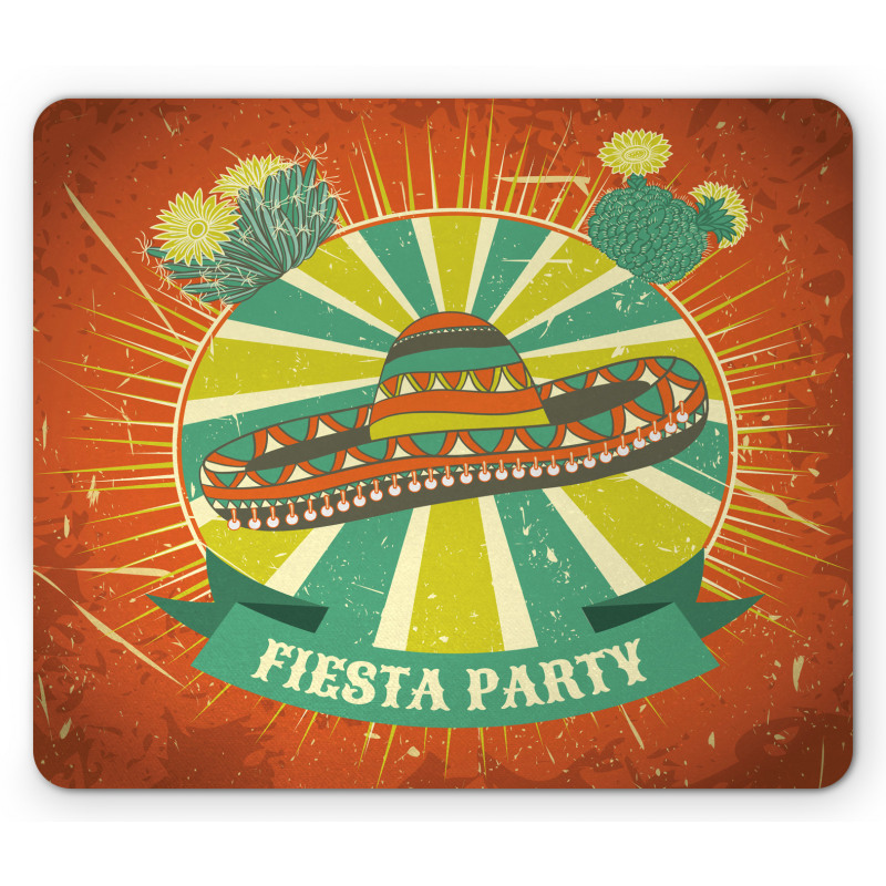 Latin America Sombrero Mouse Pad