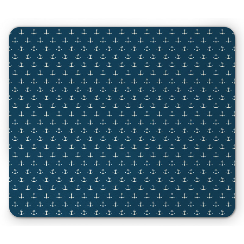 Nautical Simple Classic Mouse Pad