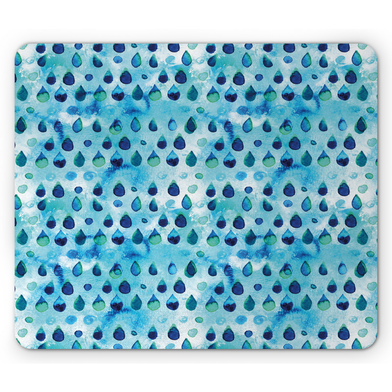 Waterdrops Quirky Mouse Pad