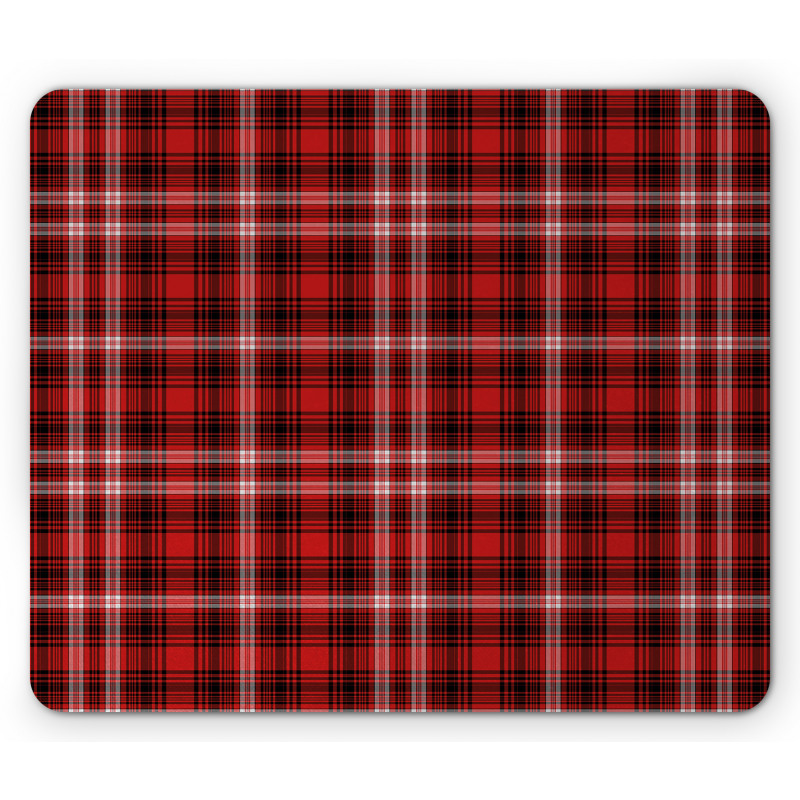 Nostalgic Striped British Mouse Pad