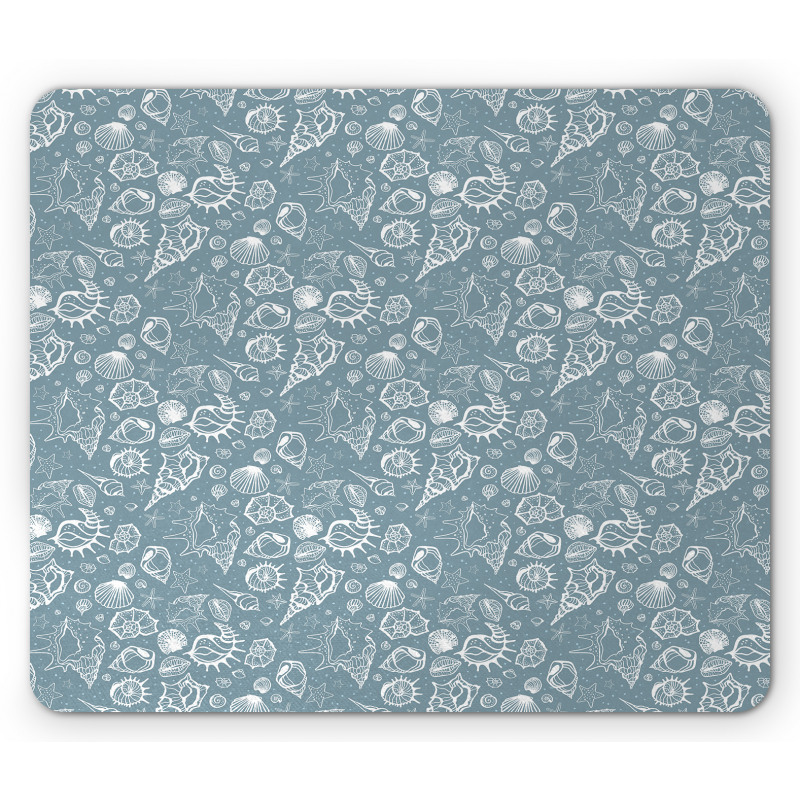 Doodle Style Pattern Mouse Pad