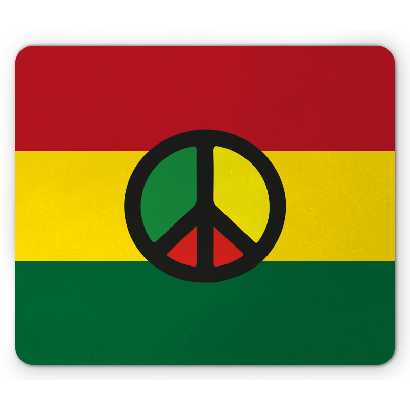 Reggae Culture Peace Mouse Pad