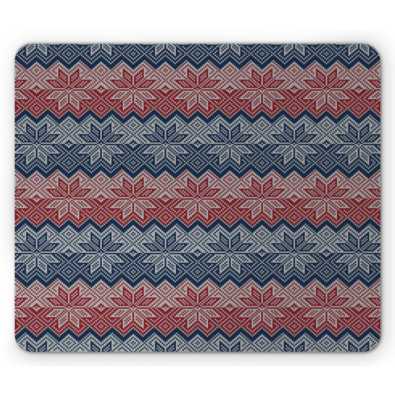 Traditional Floral Retro Mouse Pad