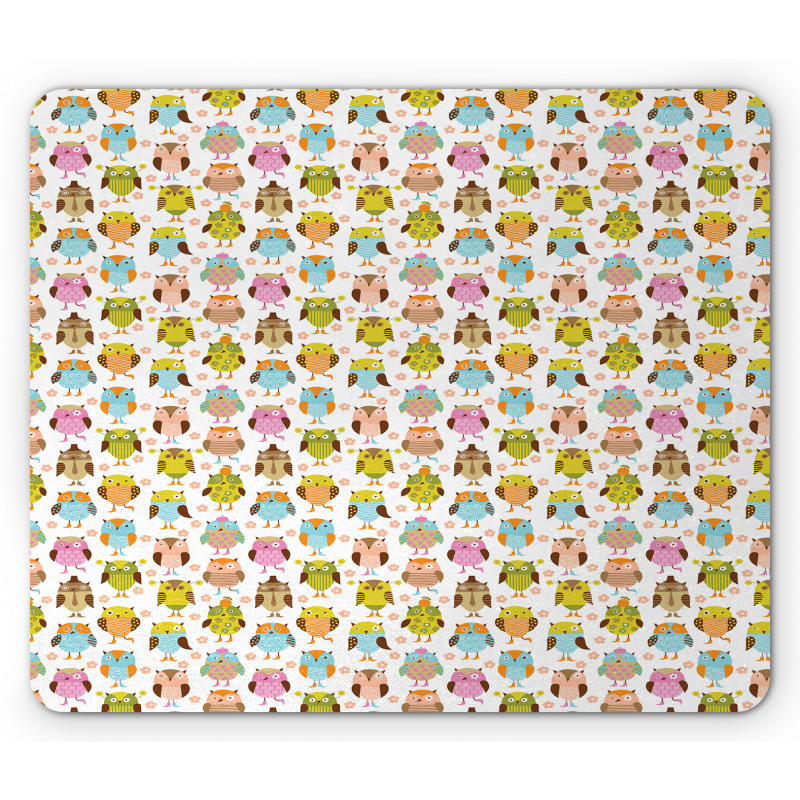 Floral Colorful Mouse Pad