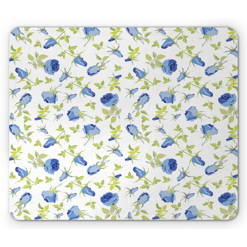 Ornate Rose Buds Mouse Pad