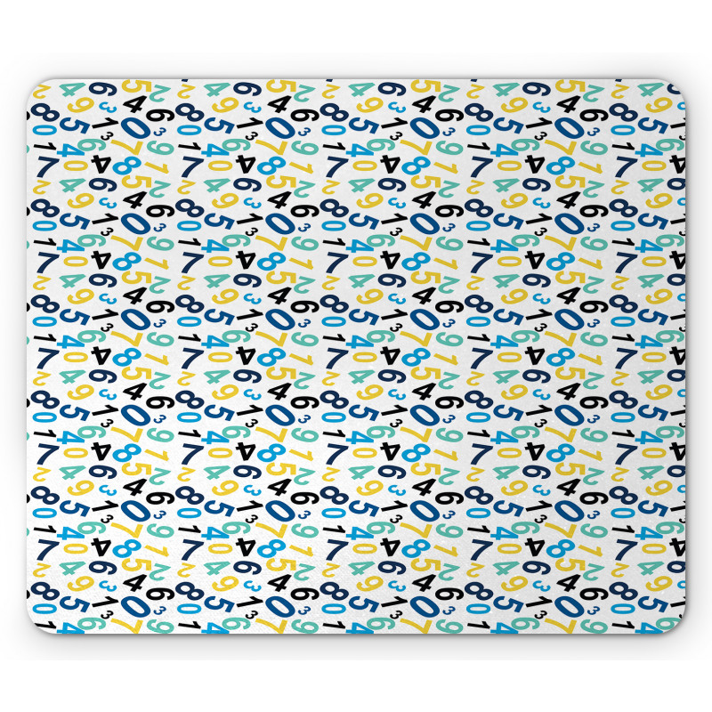 Math Themed Design Mouse Pad