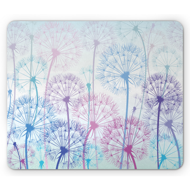 Abstract Flora Design Mouse Pad