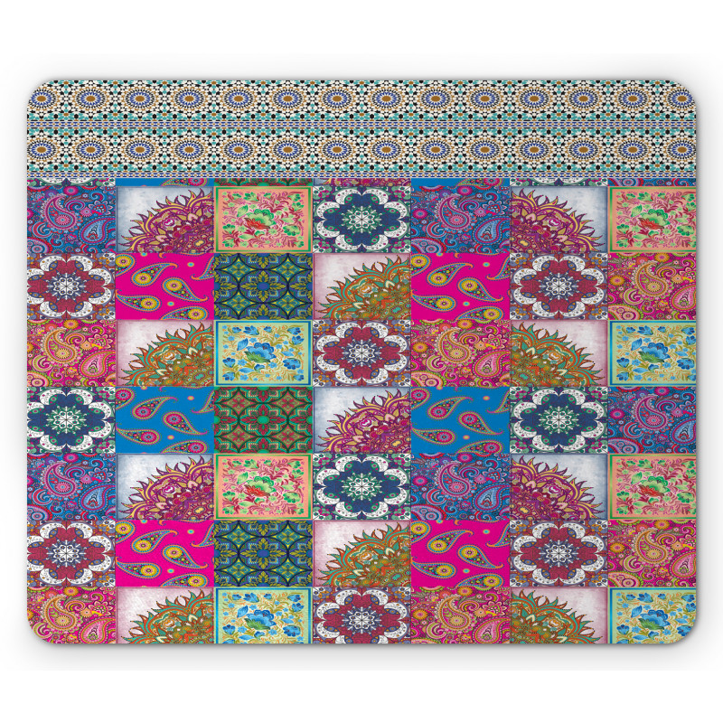 Middle Eastern Paisleys Mouse Pad