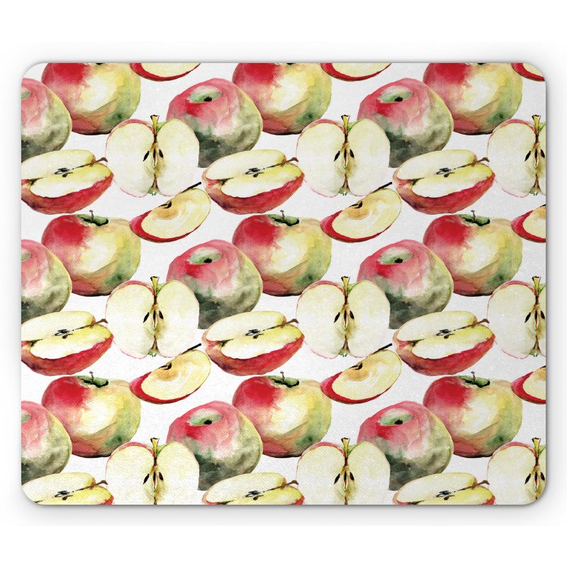Organic Mclntosh Fruits Mouse Pad