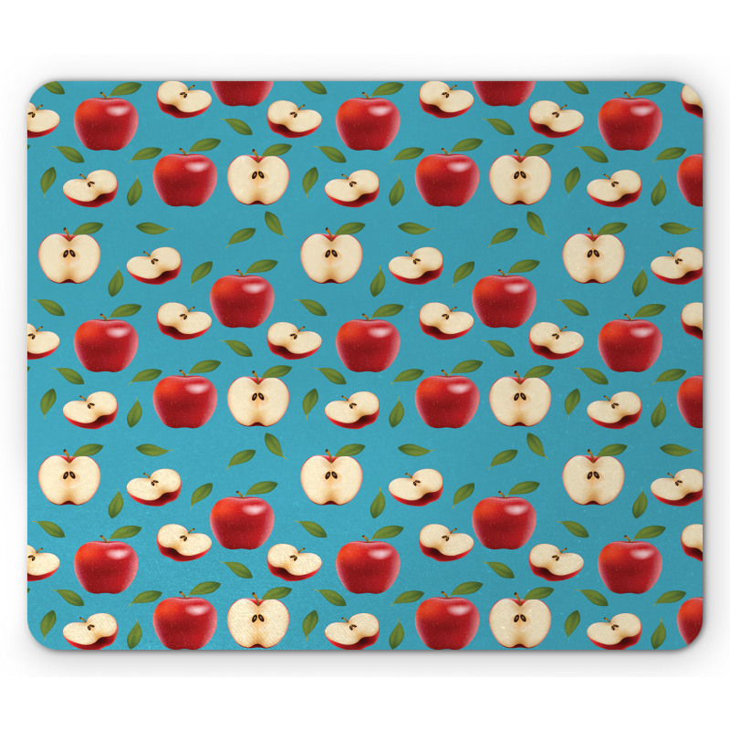 Red Delicious Healty Food Mouse Pad