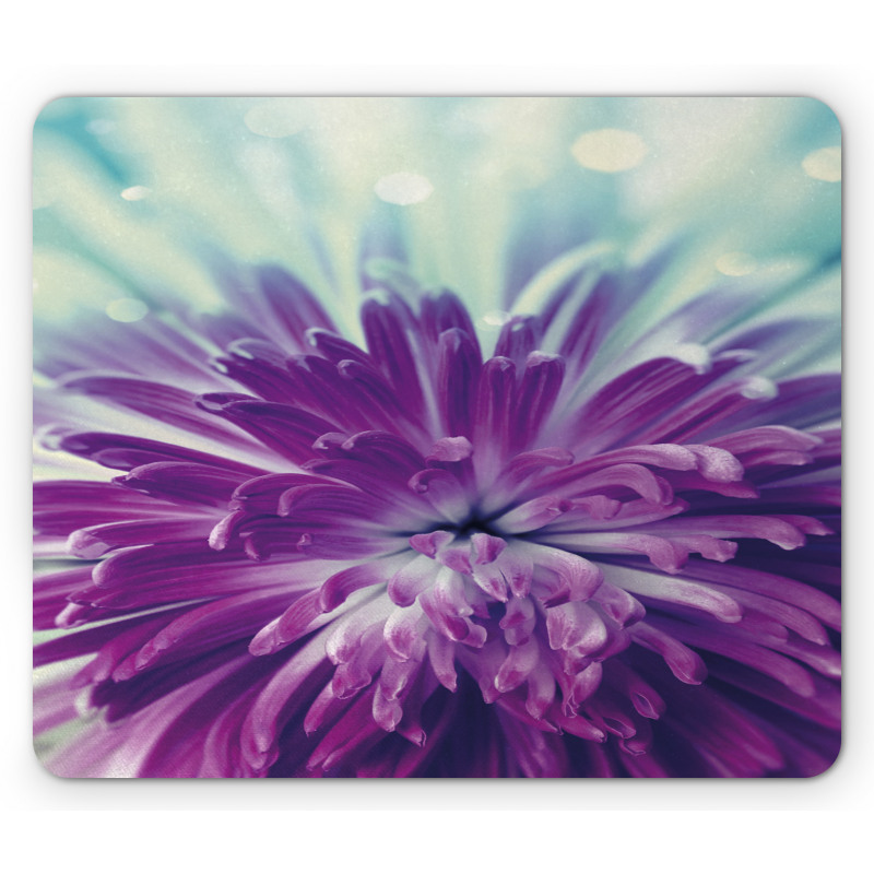 Blooming Floral Motifs Mouse Pad