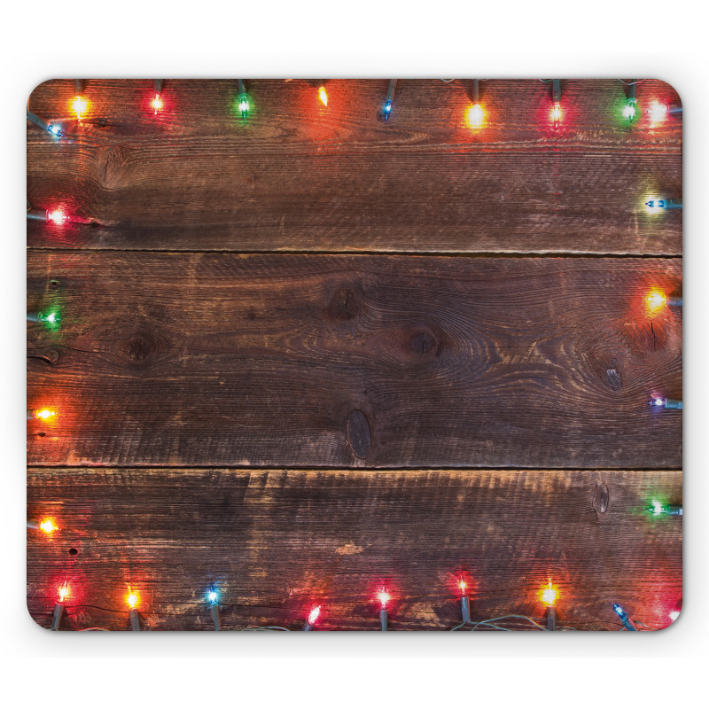 Wooden Board Rustic Mouse Pad