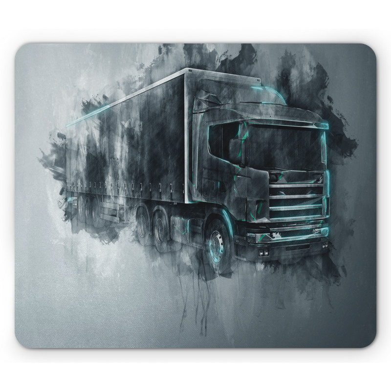 Cargo Delivery Theme Mouse Pad