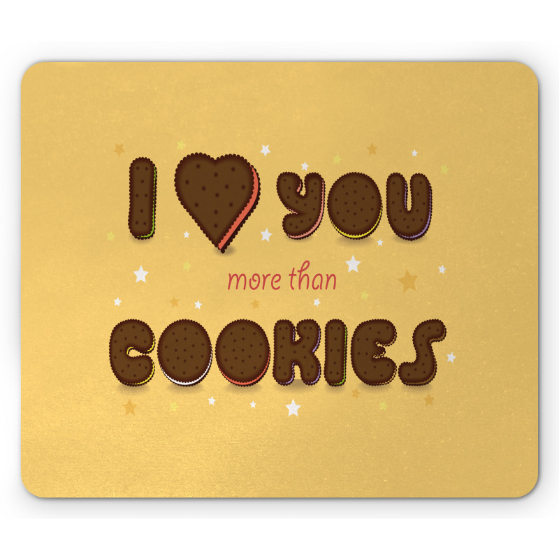 Chocolate Cookie Mouse Pad