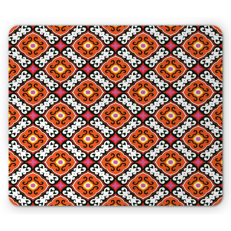 Bold Floral Mouse Pad