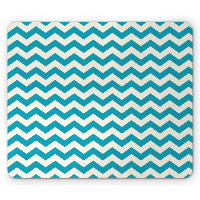 Abstract Chevron Lines Mouse Pad