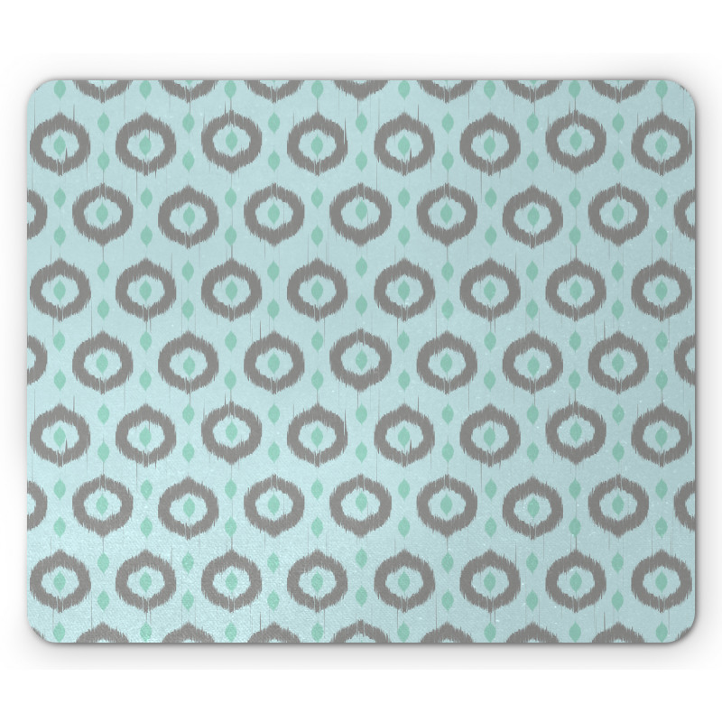 Ikat Style Pattern Mouse Pad