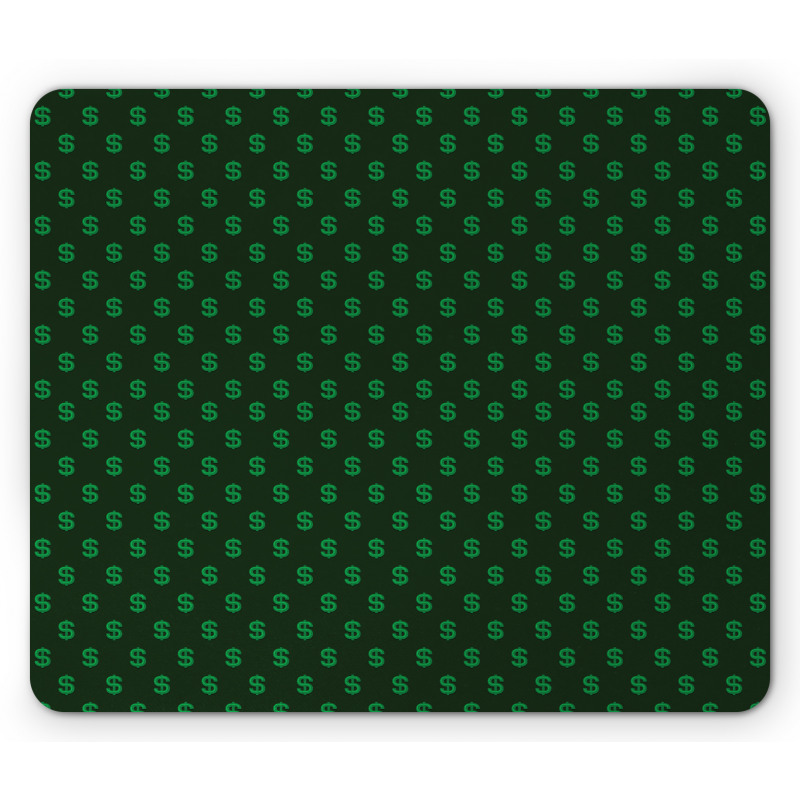 Monetary Sign of USA Mouse Pad