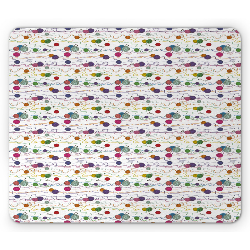 Hobby Themed Balls Mouse Pad