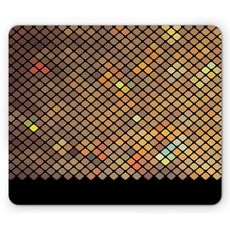 Mosaic of Squares Mouse Pad