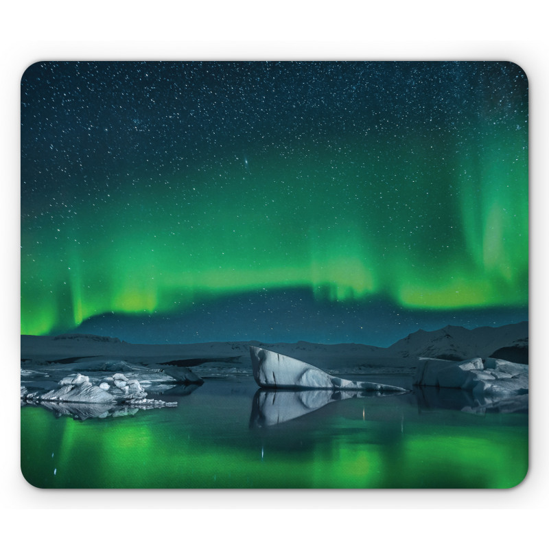 Snowy Hills of Arctic Mouse Pad