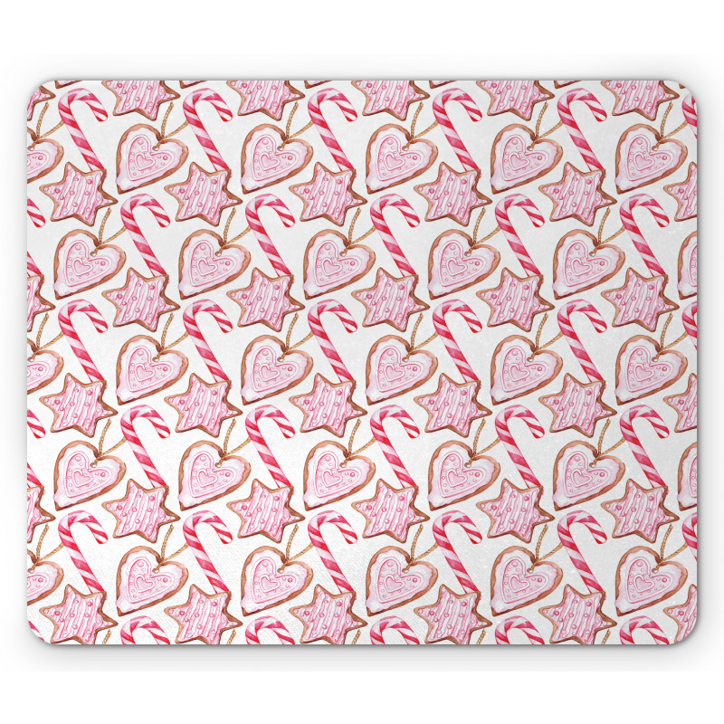 Watercolor Cookies Mouse Pad