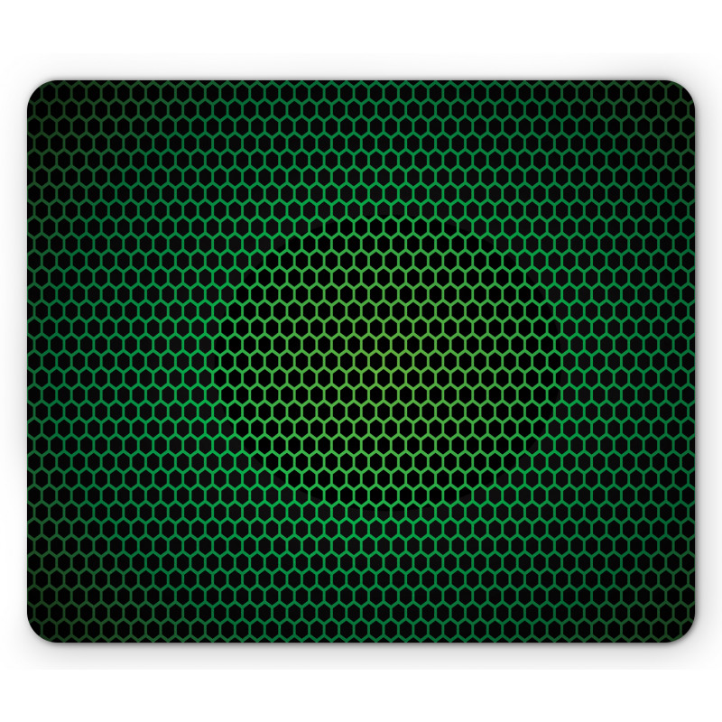 Grid Tile Polygons Mouse Pad