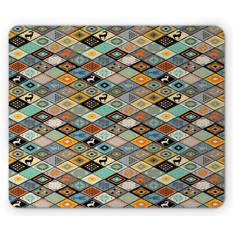 Mosaic Art Mouse Pad