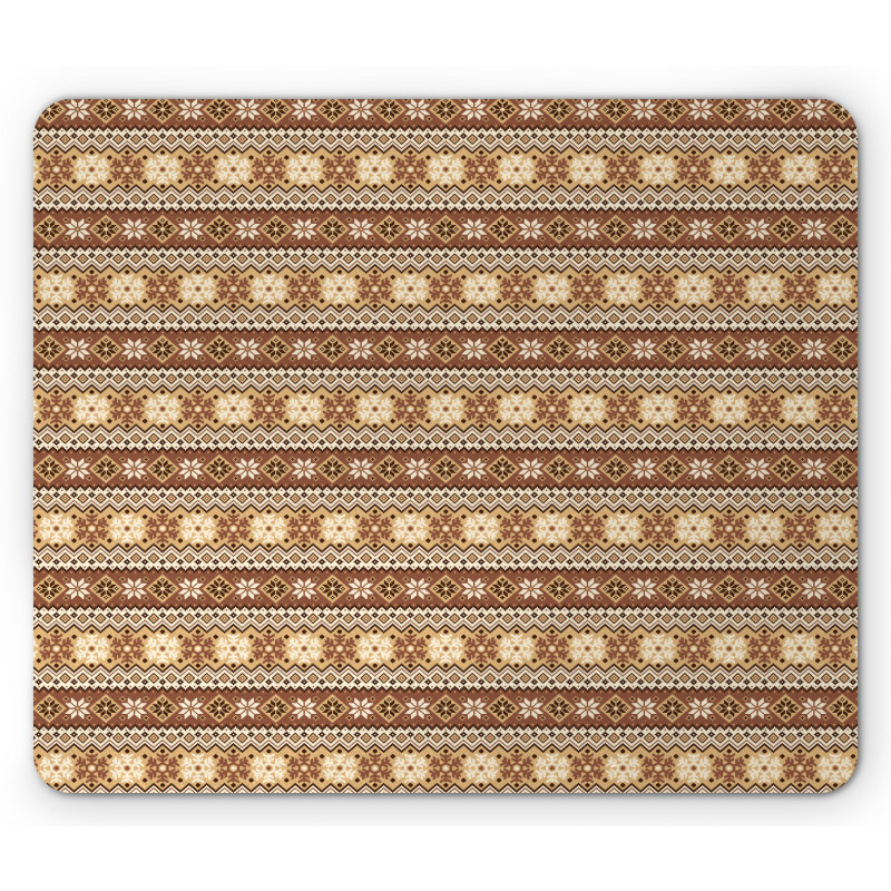 Scandinavian Vintage Art Mouse Pad