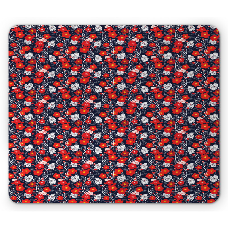 Colorful Style Petals Mouse Pad