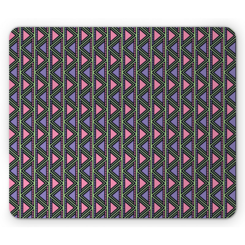 Herringbone Motifs Mouse Pad