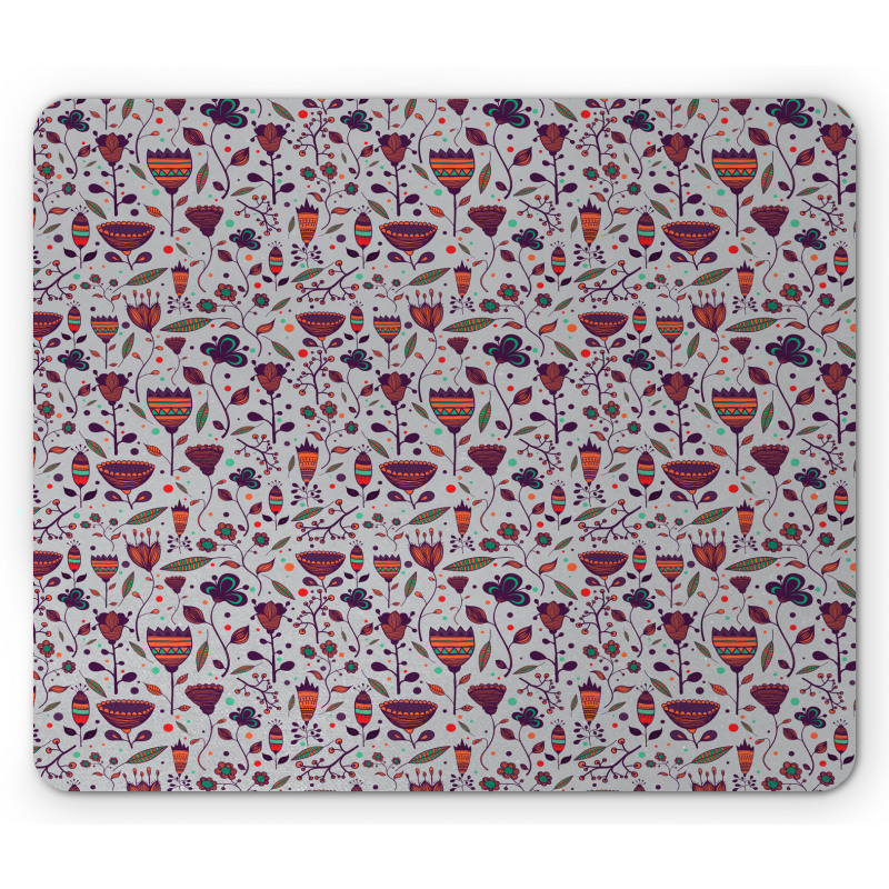 Blossoming Field Art Mouse Pad