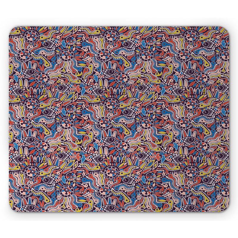 Mosaic Bohemian Mouse Pad