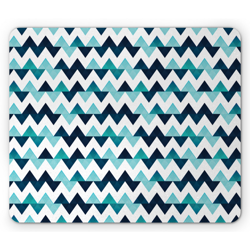 Modern Zig Zag Mouse Pad