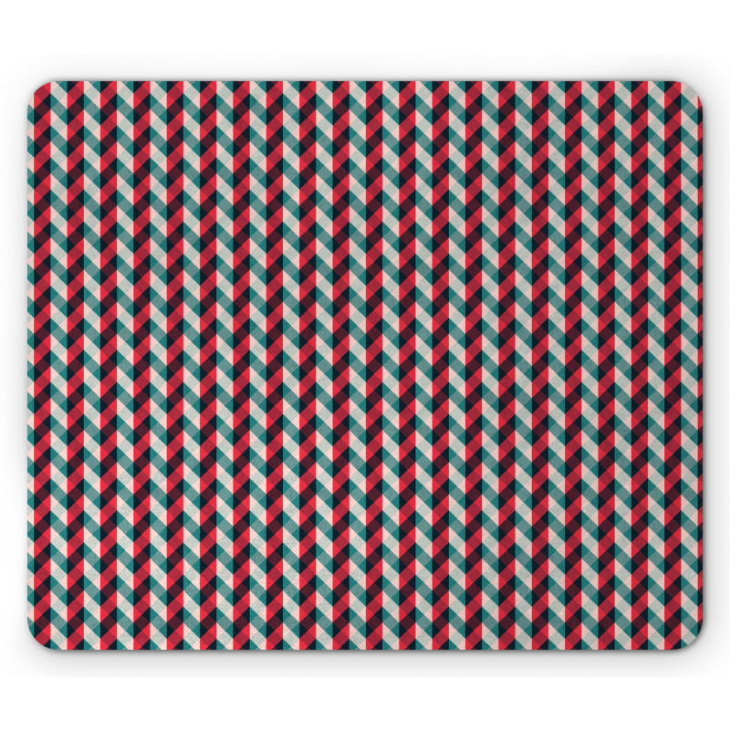 Country Style Checkered Mouse Pad