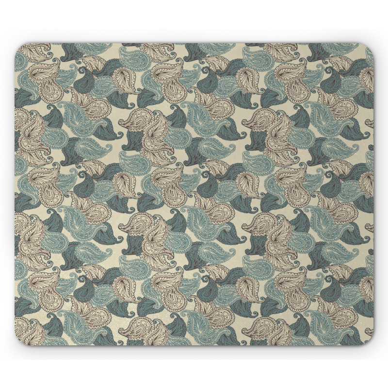 Teardrop Eastern Motif Mouse Pad