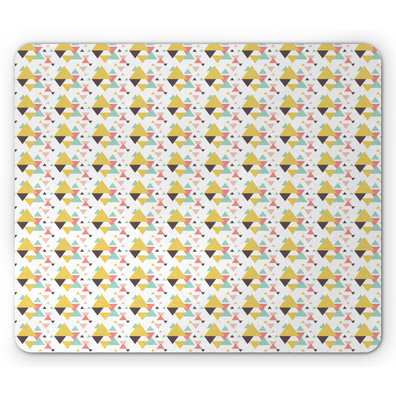 Geometric Illustration Mouse Pad