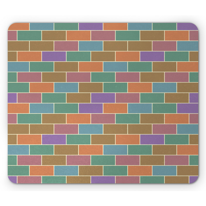 Vintage Brick Wall Mouse Pad