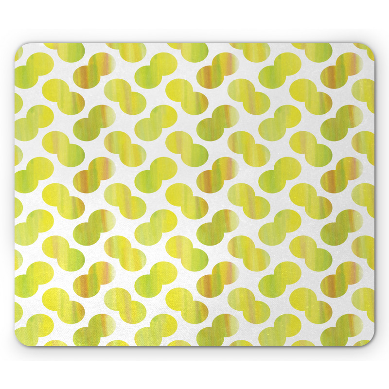 Watercolor Dots Mouse Pad