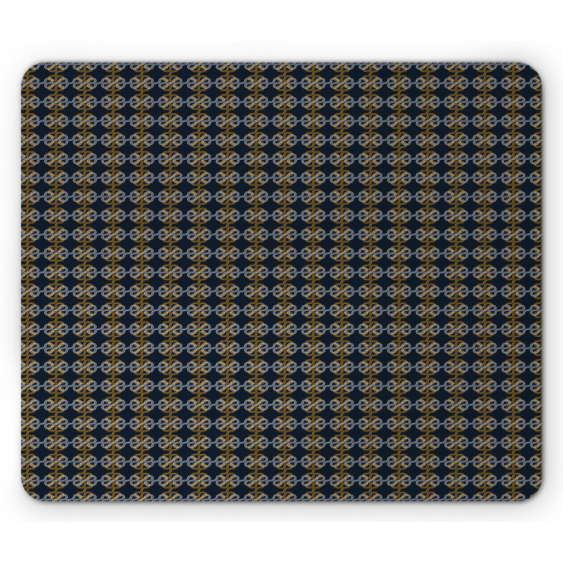 Interlacing Knots Mouse Pad