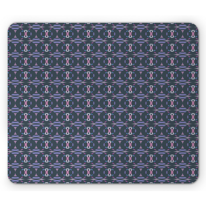 Repeating Pattern Retro Mouse Pad