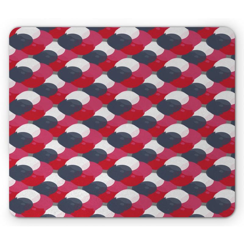 Ornate Circles Pattern Mouse Pad