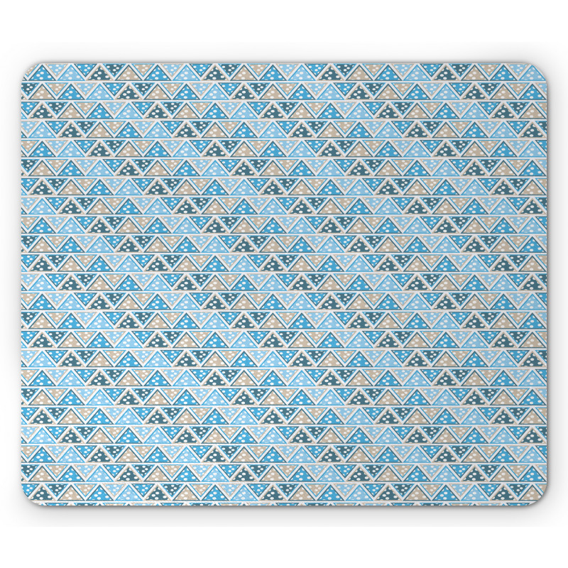 Polka Dotted Design Mouse Pad