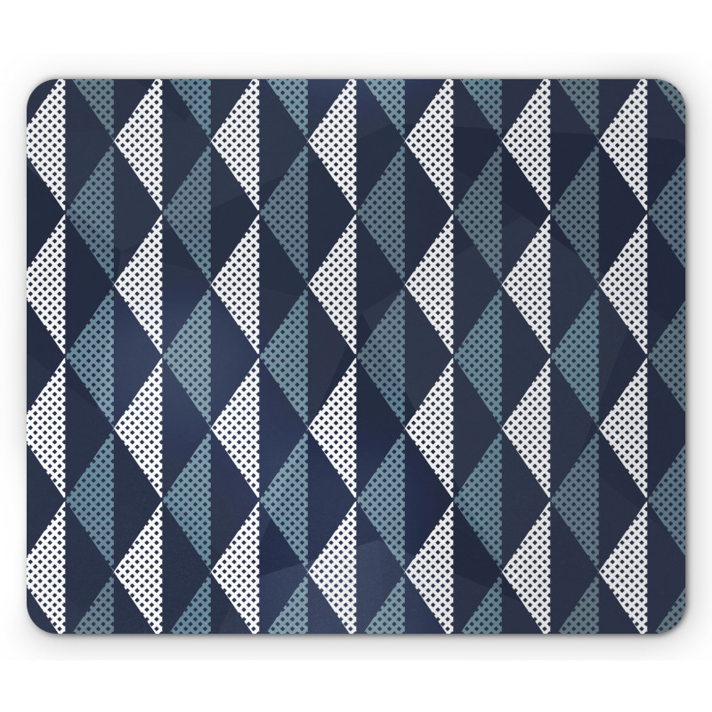 Rhombuses and Dots Mouse Pad