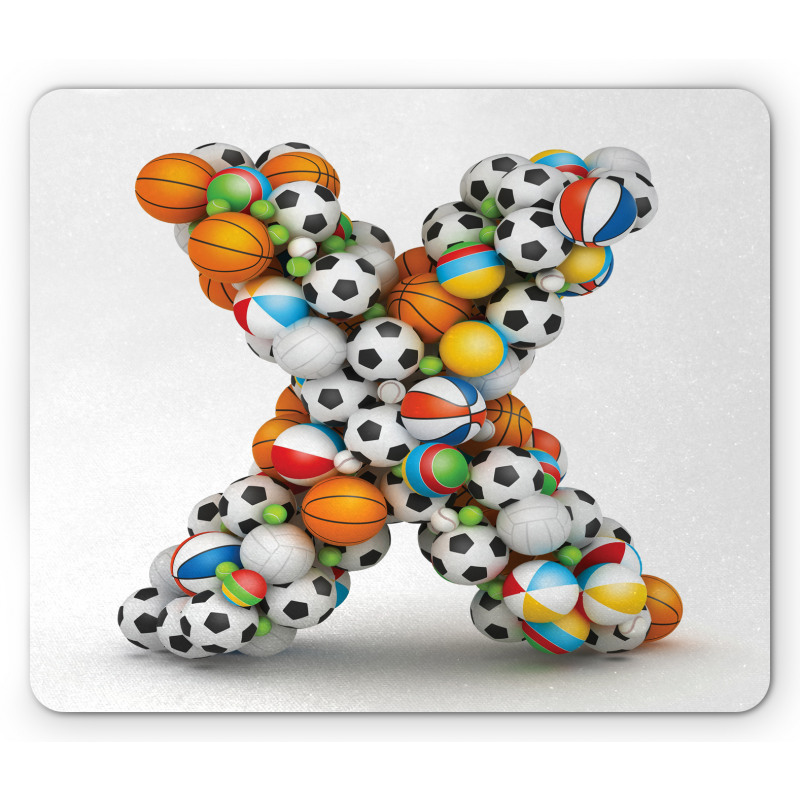 Different Balls Kids Mouse Pad