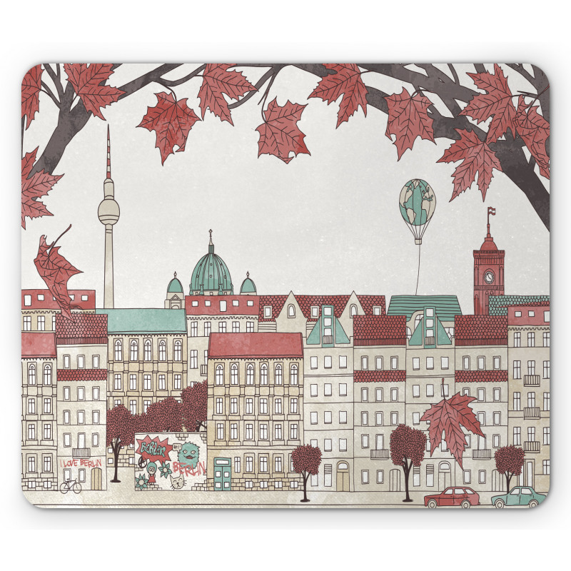 Autumn Season in Berlin Mouse Pad