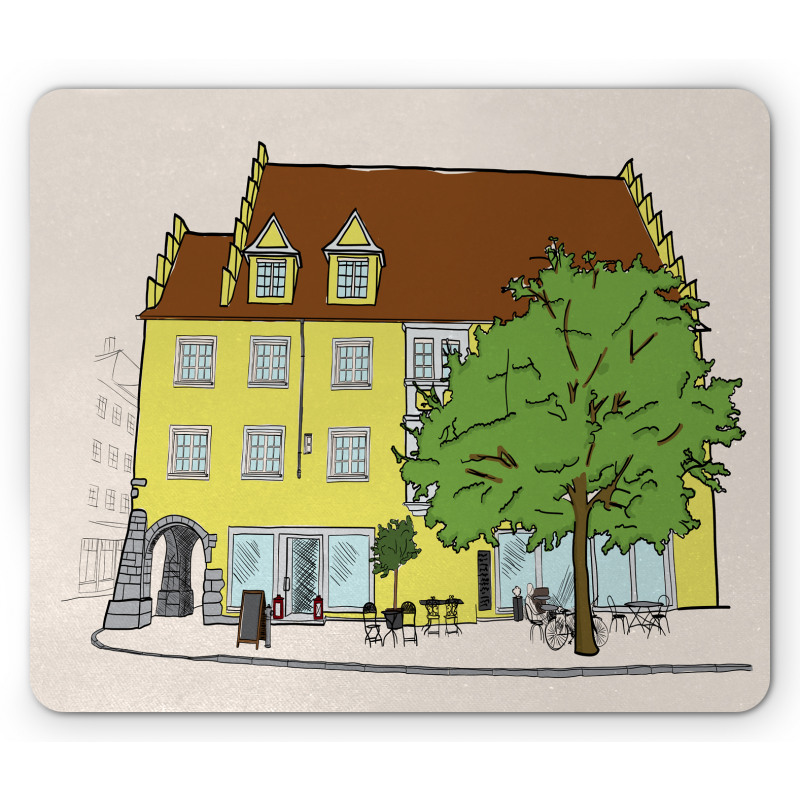 Old Building in Lindau Mouse Pad