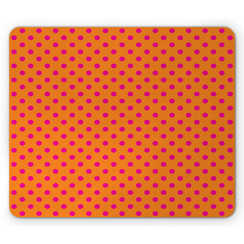 Abstract Polka Dot Mouse Pad