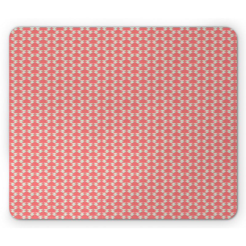 Jumbled Triangles Mouse Pad