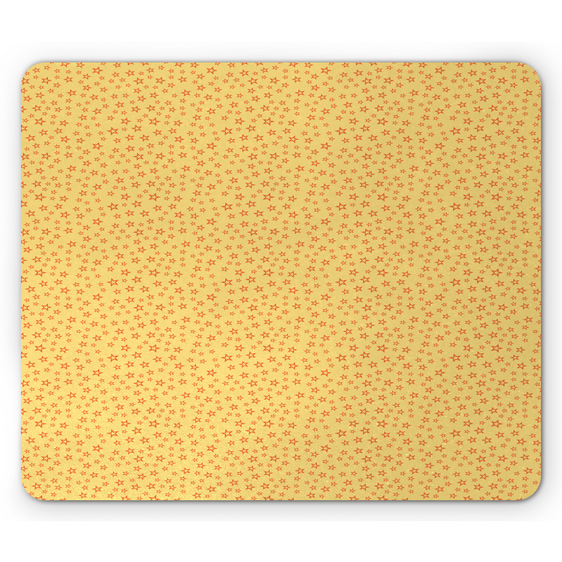 Doodle Geometric Shapes Mouse Pad